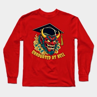 Graduation devil Long Sleeve T-Shirt